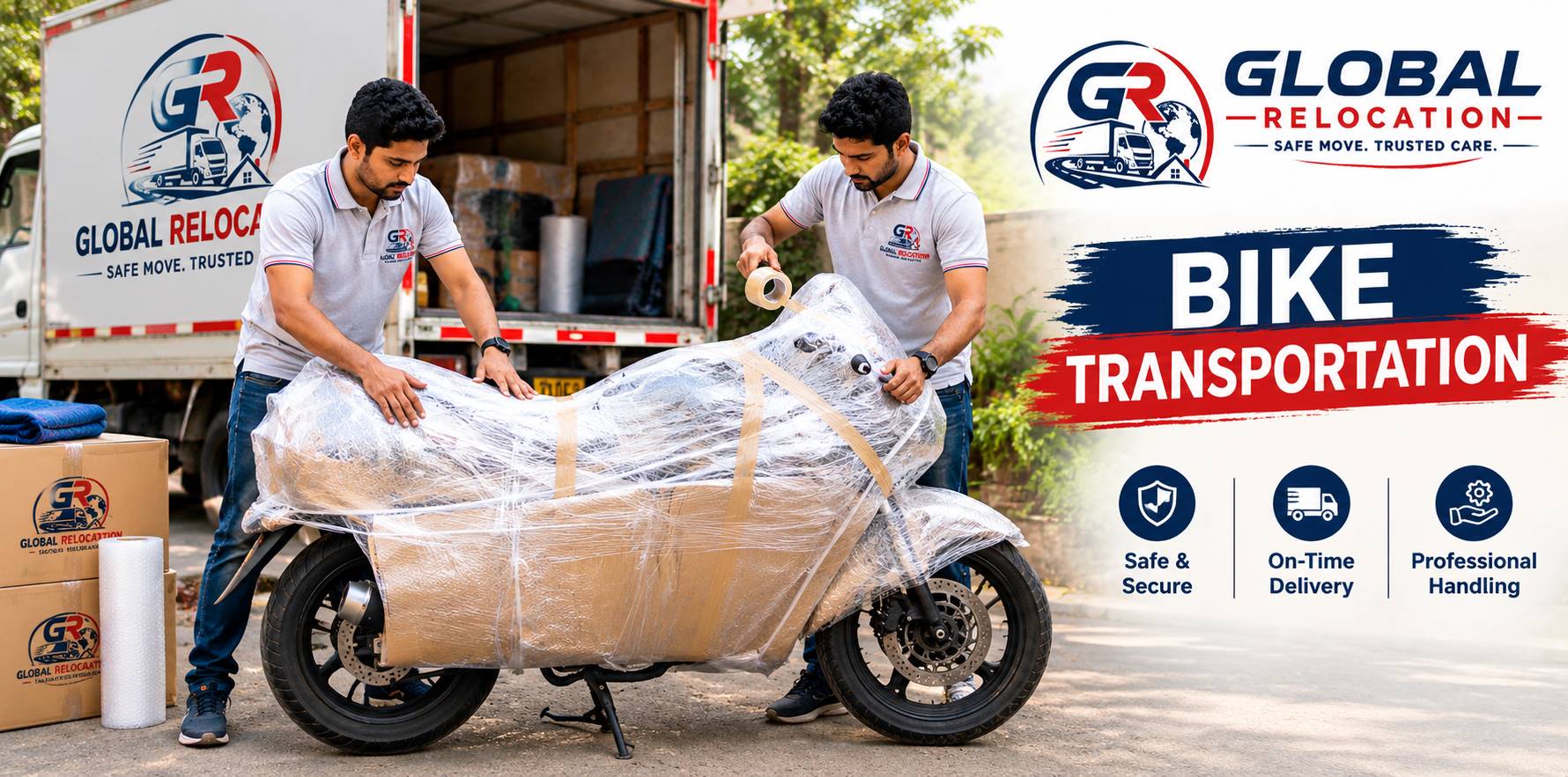 Bike Transportation - Global Relocation Packers & Movers