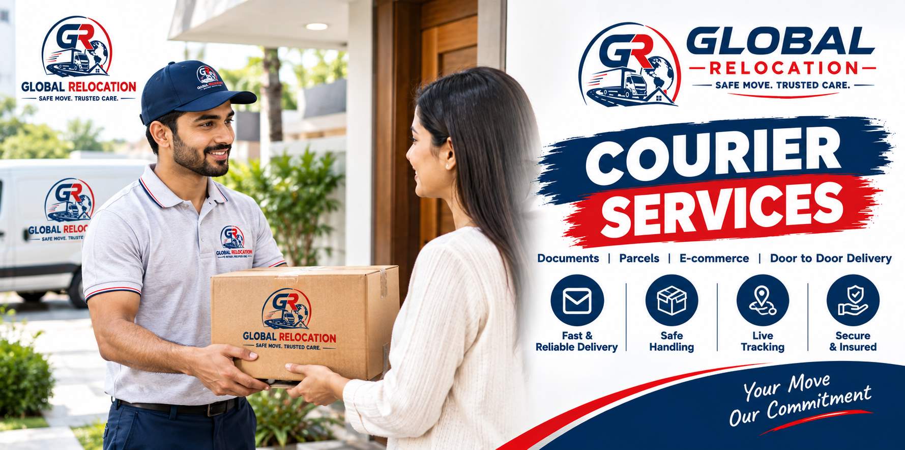 Courier Services - Global Relocation Packers & Movers