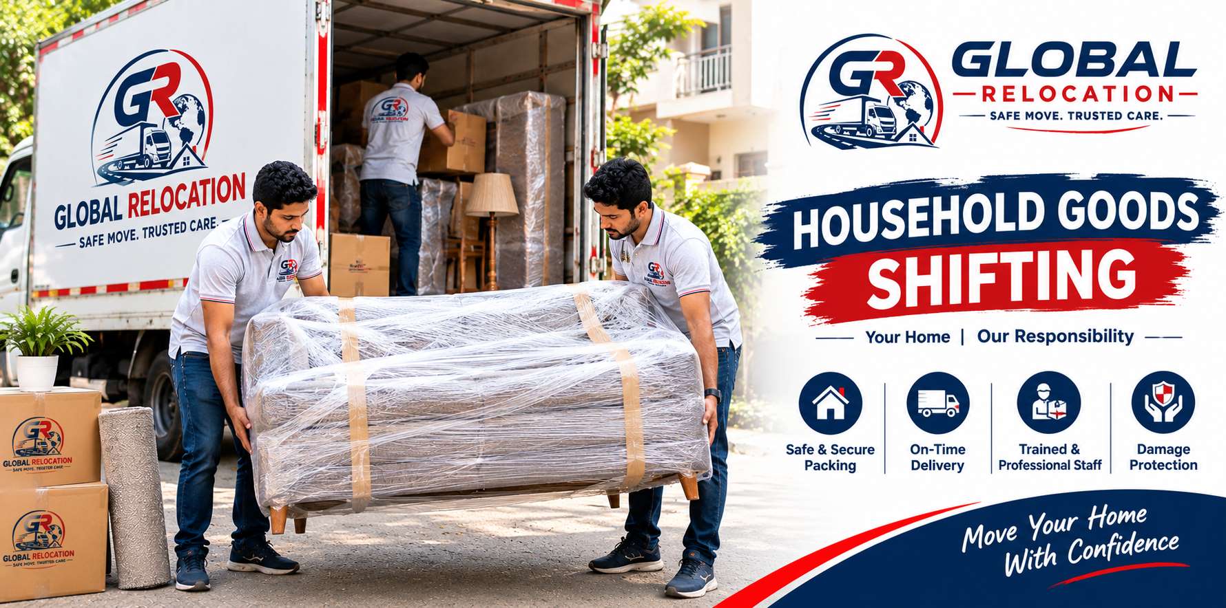 Household Goods Shifting - Global Relocation Packers & Movers