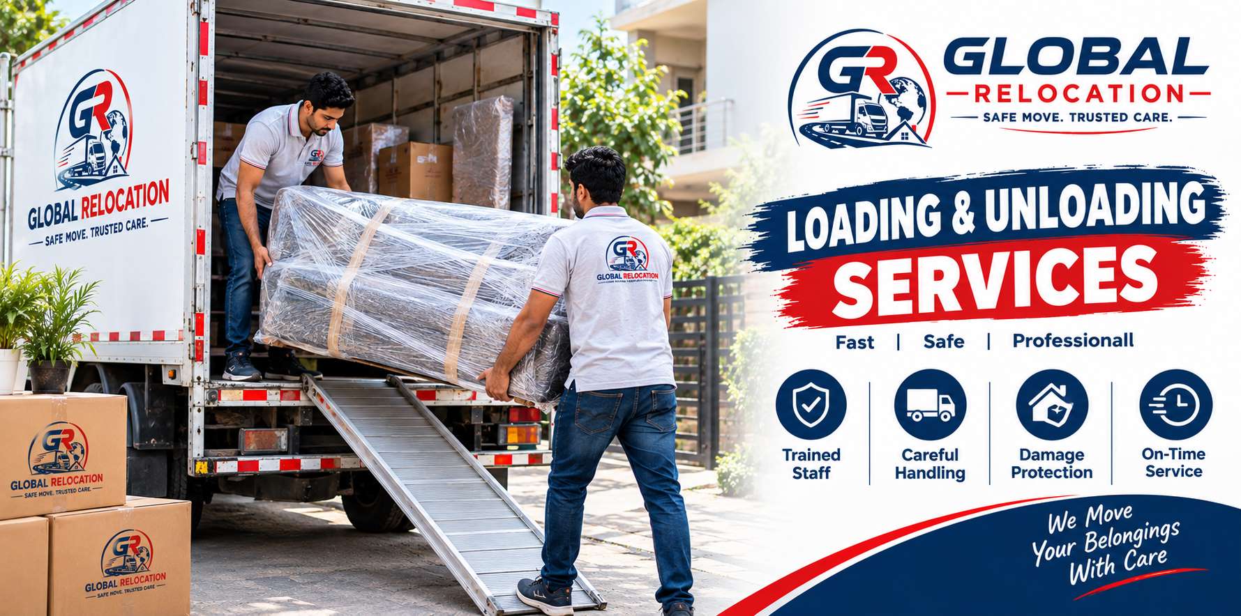 Loading and Unloading - Global Relocation Packers & Movers