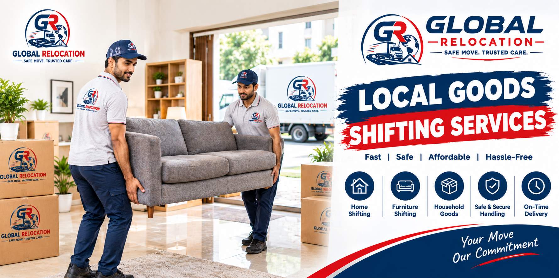 Local Goods Shifting - Global Relocation Packers & Movers