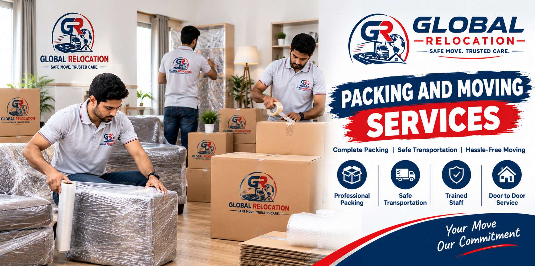 Packing and Moving - Global Relocation Packers & Movers