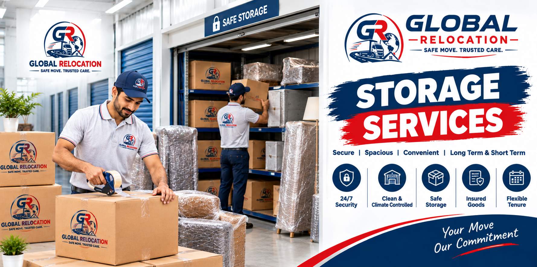 Storage Services - Global Relocation Packers & Movers